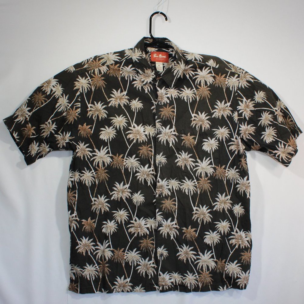 Pau Hana Hawaii Men's Floral Short Sleeve Hawaiian